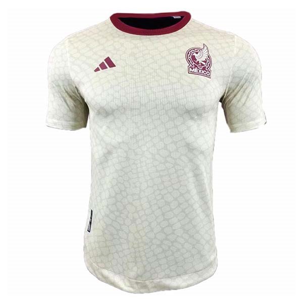 Tailandia Camiseta México Segunda Equipación 2022/2023 Blanco